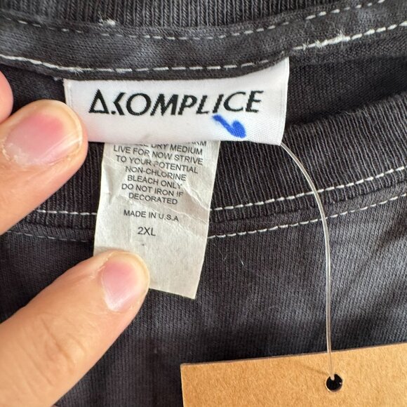 Akomplice Tie Dye Graphic T-Shirt 2XL - Picture 2 of 5